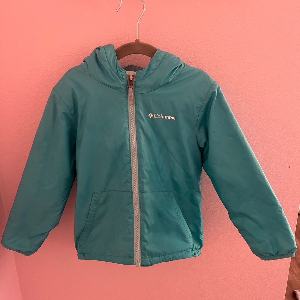 Columbia Kids’ Dinosaur Spike Light Jacket – Teal – Size 4T
